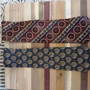 A Pair Of Silk Men's. Milano Uomo And Specialty Collection  Ties